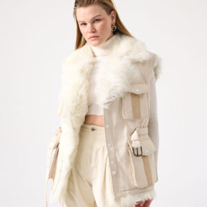 Nottega UnderworldUnisex Deri Yelek