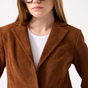 Alternative view of Nottega Chocolate Kadın Deri Ceket