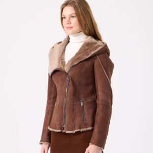 Nottega Control Kadın Deri Ceket