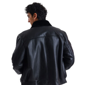 Nottega Hermes Erkek Deri Ceket